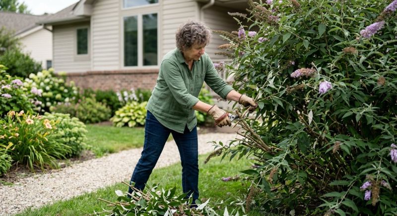 Crape Myrtle Pruning in Aiken, SC